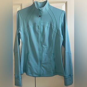🍒LULULEMON sz 12 DEFINE Jacket TIDAL TEAL  Blue Green Full-Length ~ LUON!!